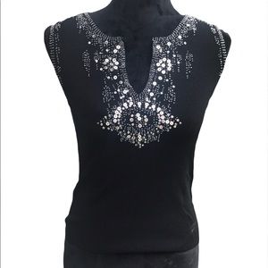 Joseph A. Embellished Tank Top